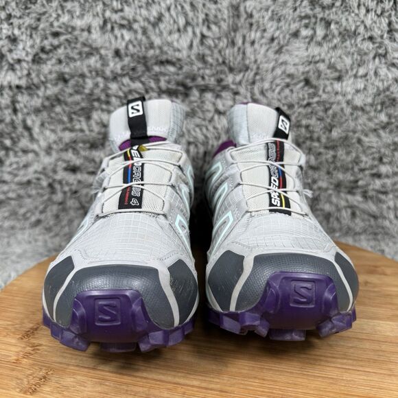 Salomon Shoes Women's 9 SpeedCross 4 Trail Running Sneakers - Picture 3 of 9